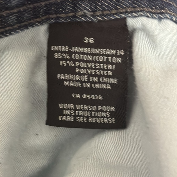 2/$14 💀 | Relaxed Fit Jeans | Men’s 36 | Baseline Denim - Picture 6 of 6